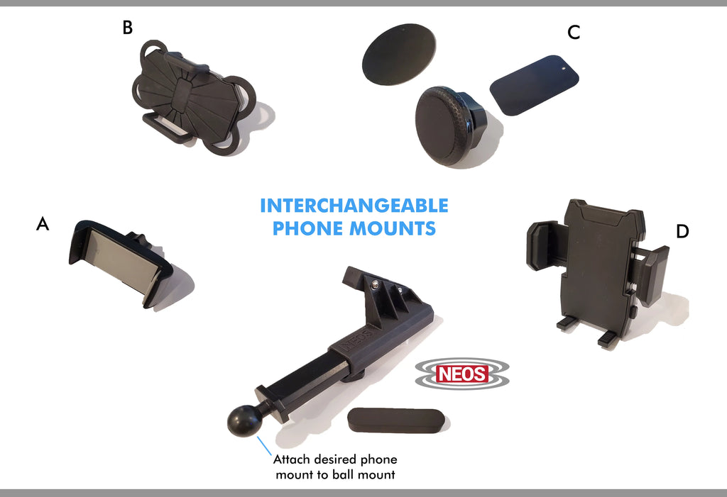 NEOSize Magnetic Vehicle Phone Holder (Mount Version D) Best and Reliable Windshield Universal Car and Boat Mount for iPhone, Sizeamsung, Moto, Huawei, Nokia, LG, Sizemartphones