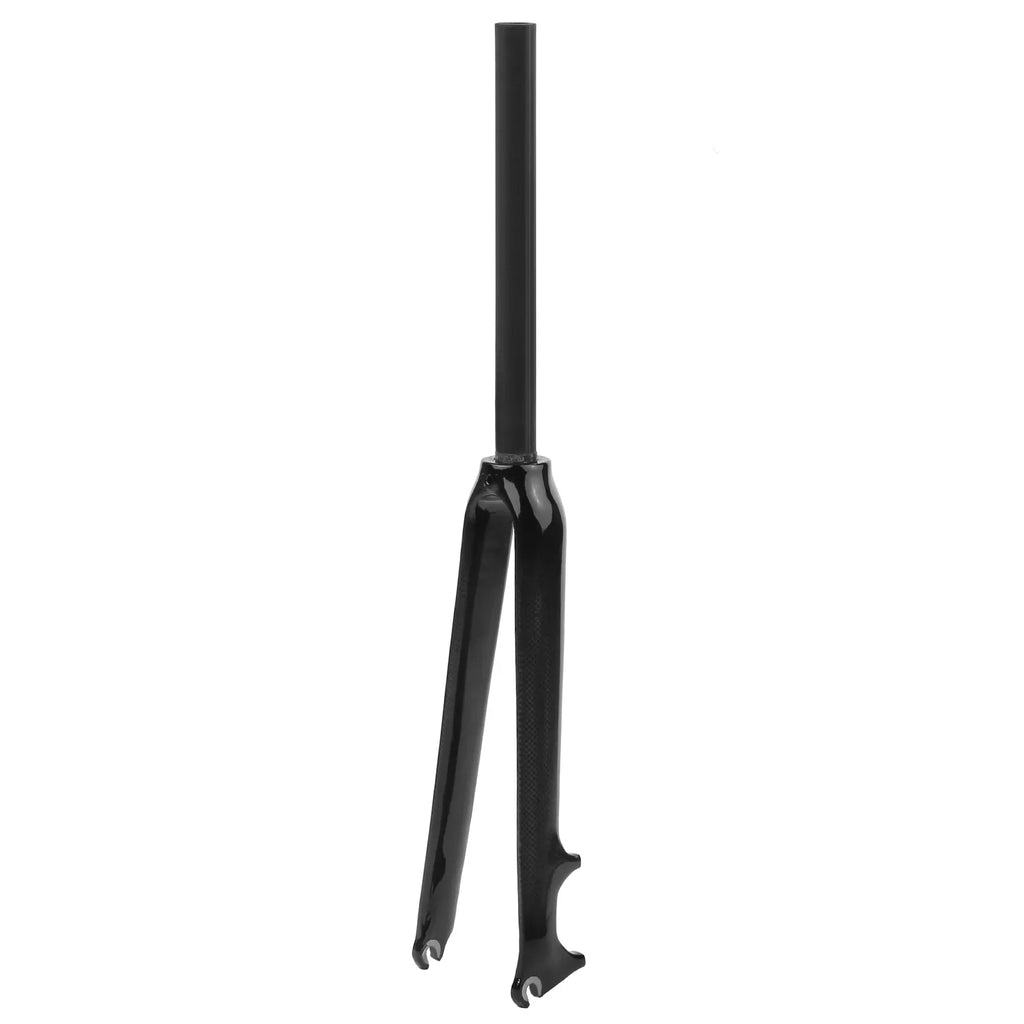 Walmeck Ultralight Carbon Fiber Road Bicycle Fork, 700C Bike Front Fork, Cycling Fork, 28.6mm, Improved Sizehock Absorption, Perfect for Rough Terrain
