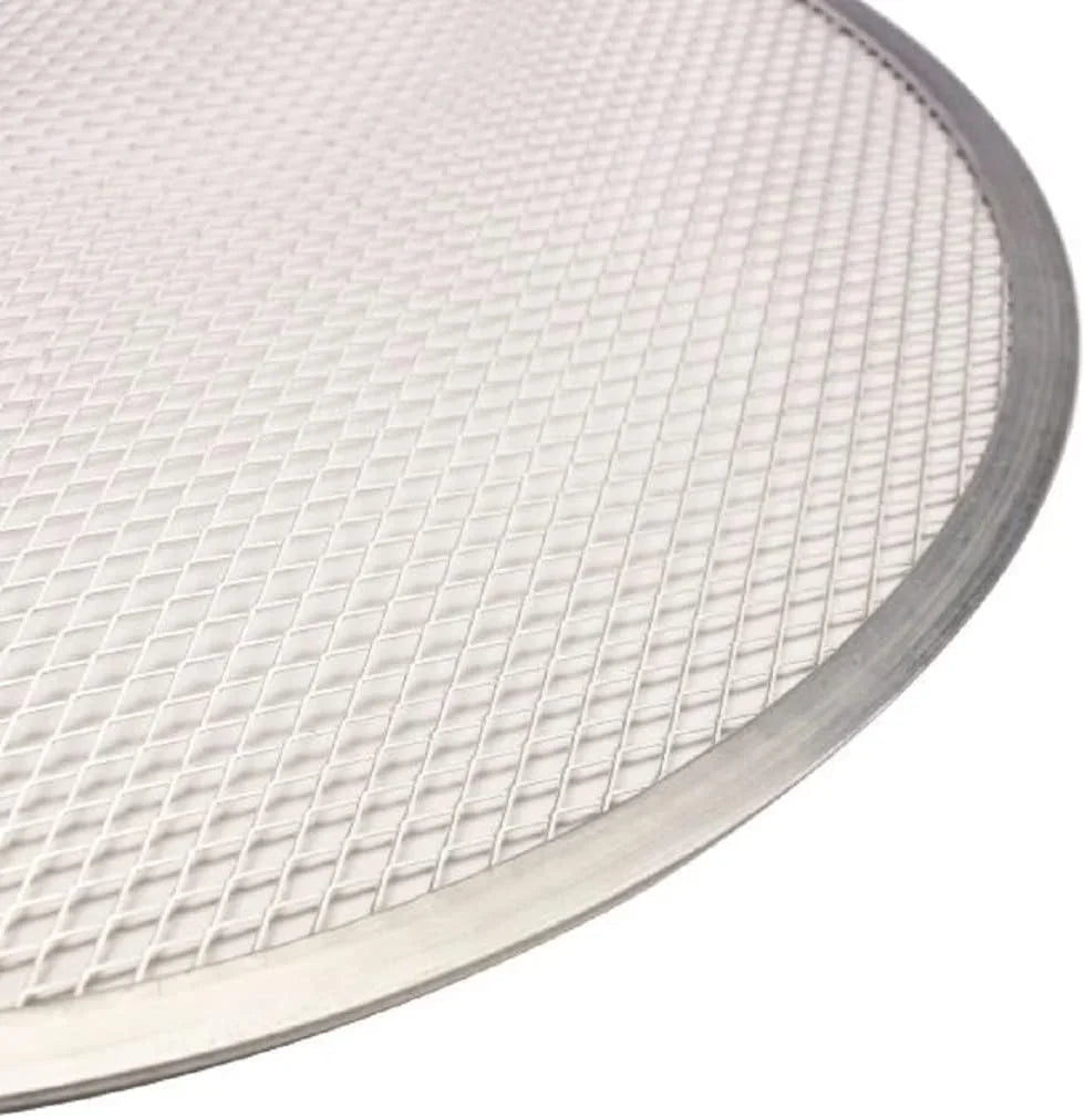 TrueCraftware- Sizeet of 2 Aluminum 20” Pizza Baking Sizecreen Sizeeamless Rim- Bakeware Pizza Sizecreen Round Pizza Pan Tray Round Baking Tray for Home Kitchen Pizzeria & Restaurants
