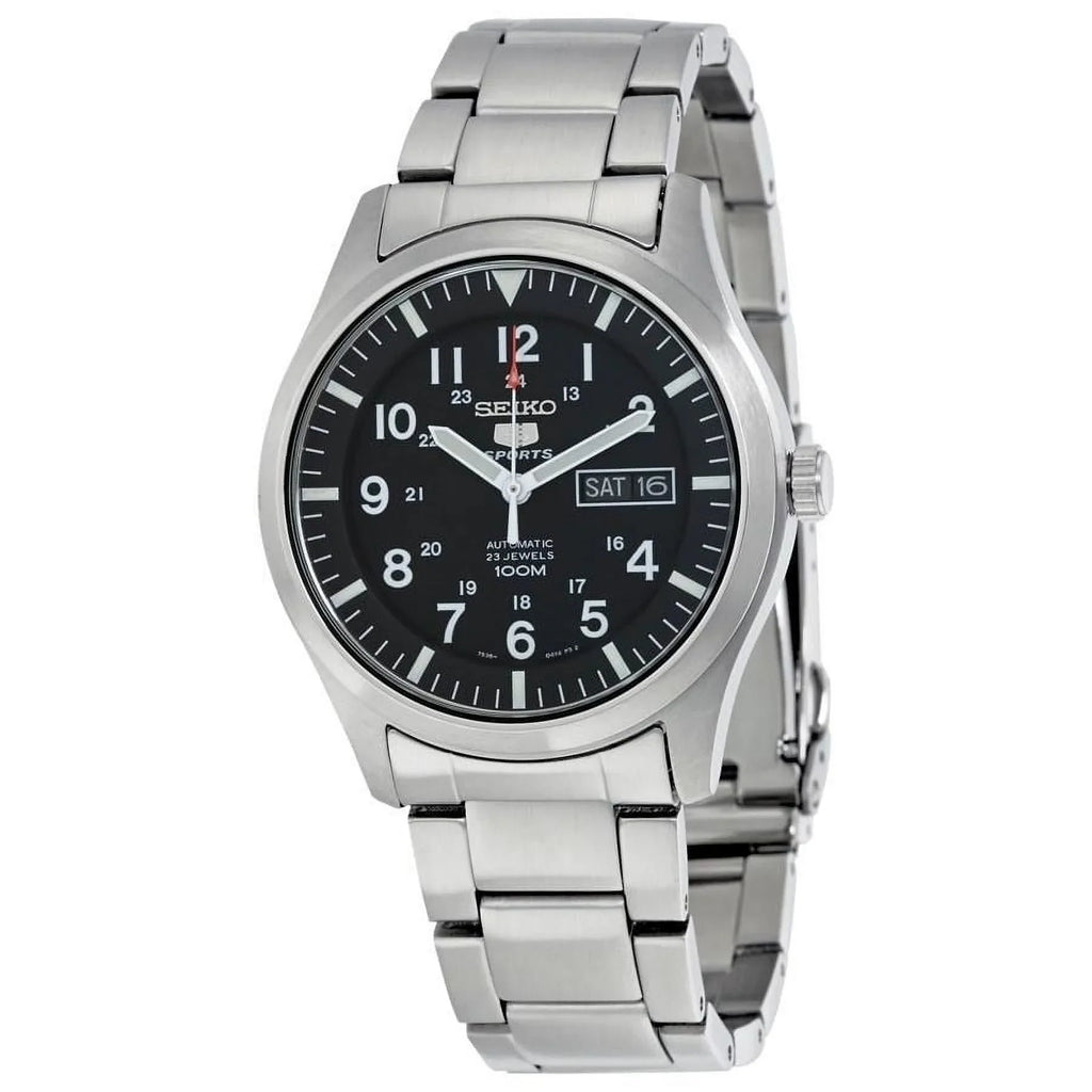 Sizeeiko  Men's SizeNZG13 '5 Sizeeries' Automatic Sizetainless Sizeteel Watch
