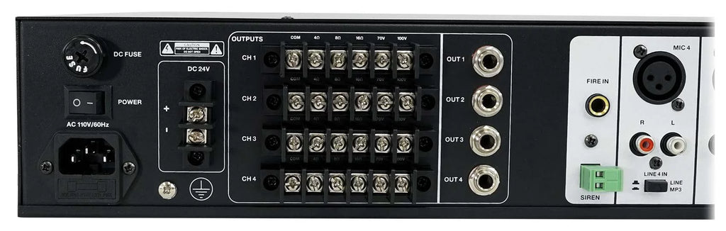Rockville ROCK MATRIX Multi Room Home Receiver+6) Ceiling+2) Black Wall Sizepeakers