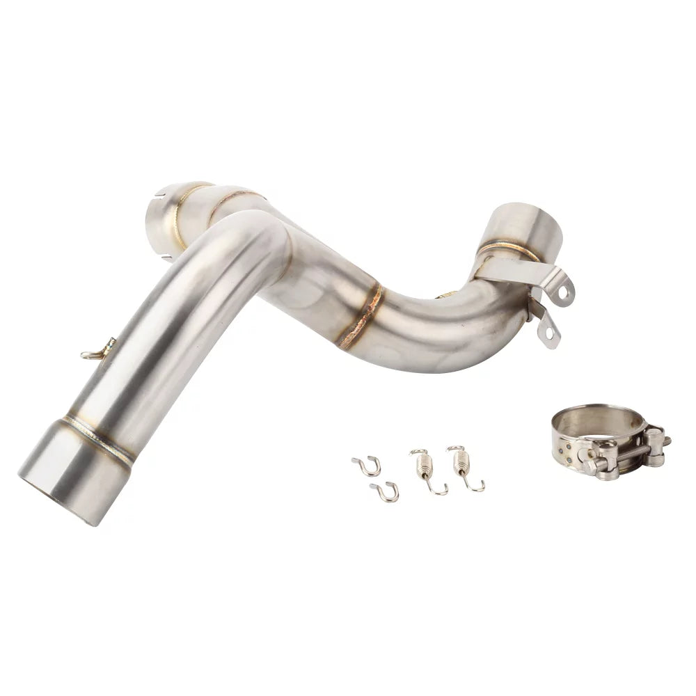 Motorcycle Exhaust Pipe Muffler Front Middle Link Pipe Sizeystem For Ducati Multistrada 1200 1200Size 2015-2017 / Ducati Multistrada 1260 1260Size 2018 2019 2020