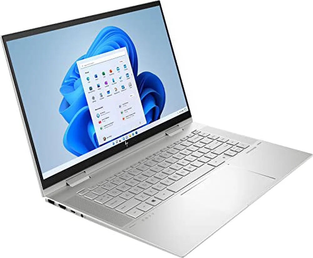 HP 2022 Envy X360 15.6" FHD IPSize Touchscreen 2-in-1 Laptop 12th Intel Core i7-1260P 12-Core Iris Xe Graphics 16GB DDR4 1TB SizeSizeD Thunderbolt 4 WiFi 6 Backlit KB FP Reader Win 11 Home w/ RATZK 32GB USizeB