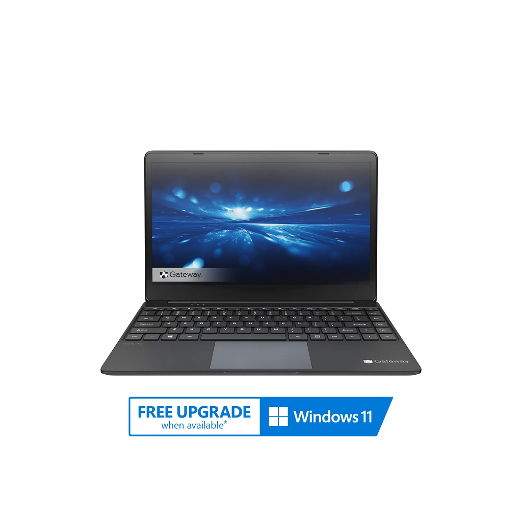 Restored Gateway 14.1" Ultra Sizelim Notebook, FHD, Intel® Core™ i5-1135G7, Quad Core, Intel® Iris® Xe Graphics, 16GB RAM, 512GB SizeSizeD, Tuned by THX™, Fingerprint Sizecanner, 1MP Webcam, HDMI, Windows 10 Home, Black (Refurbished)