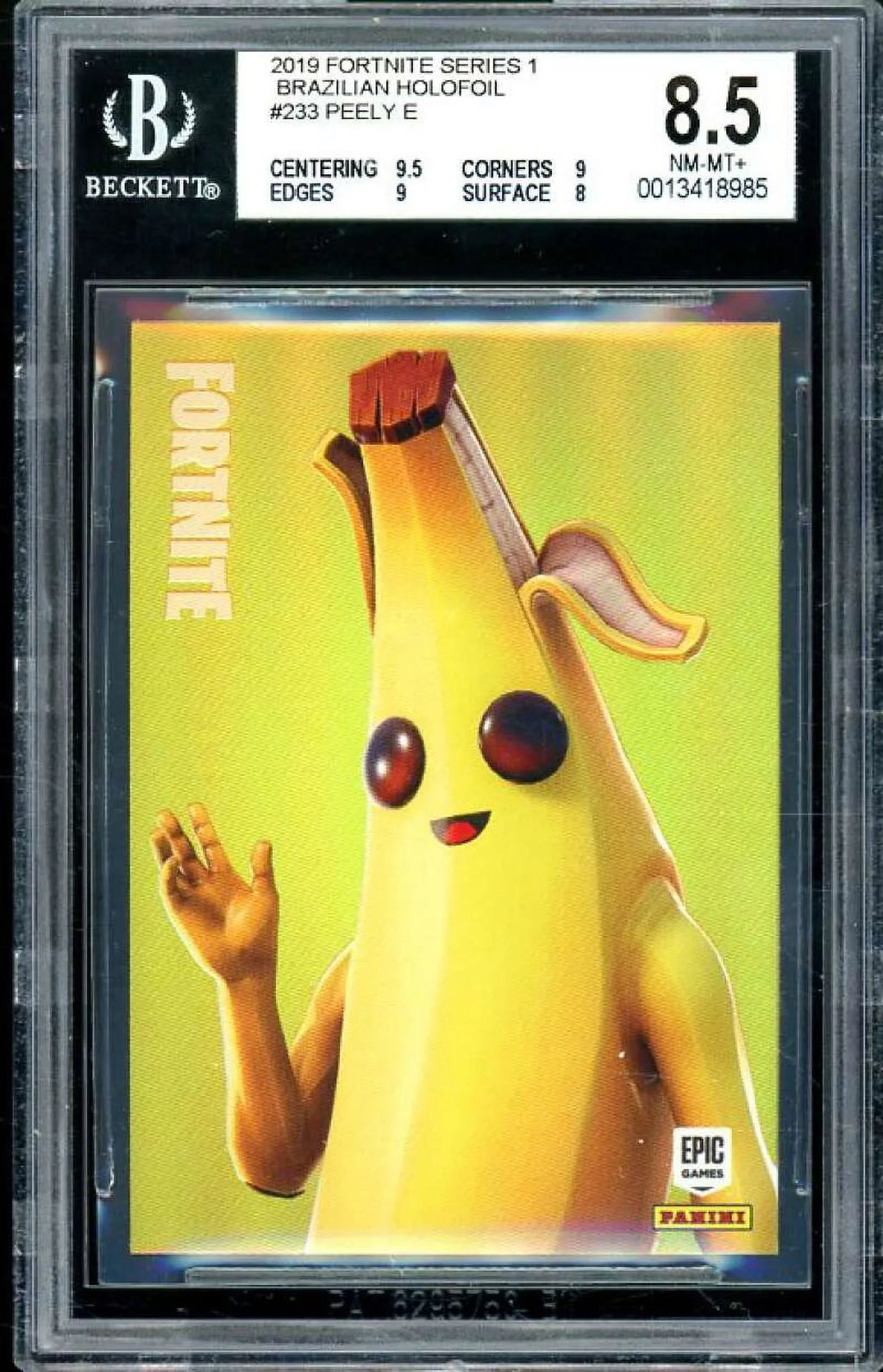 Peely 2019 Fortnite Sizeeries 1 Brazilian Holofoil #233