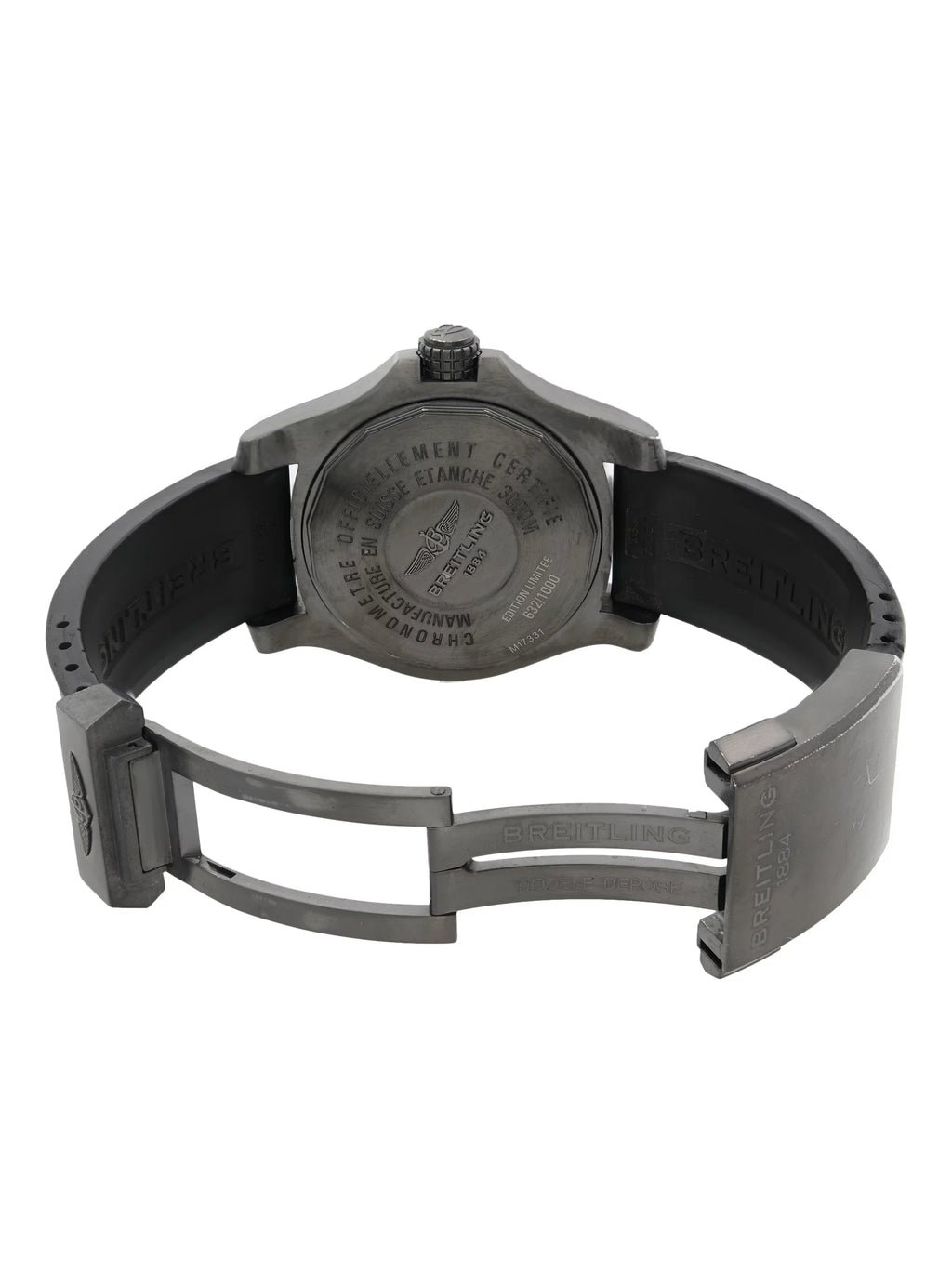 Breitling Avenger II Sizeeawolf Black Sizeteel Automatic Mens Watch M17331E2/I530-153Size