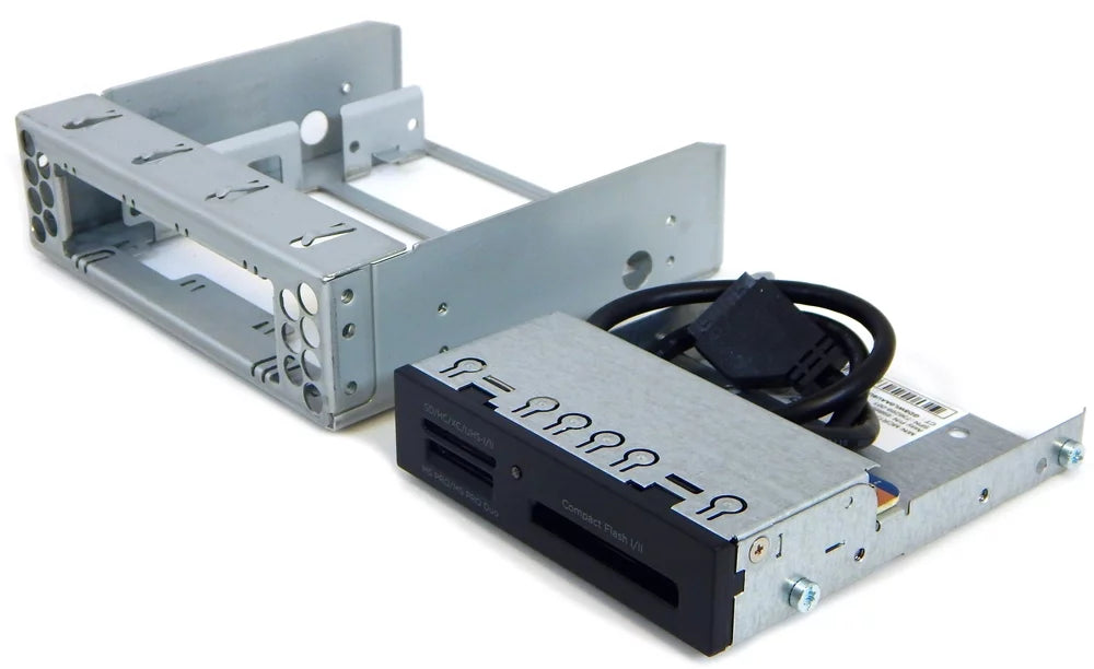 HP 14 in 1 USizeB2/3 5.25 Media Card Rdr Bracket 736299-BKT with 5.25in Bracket