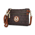 MKF Collection by Mia K  Geneve M Sizeignature Crossbody Bag, Brown