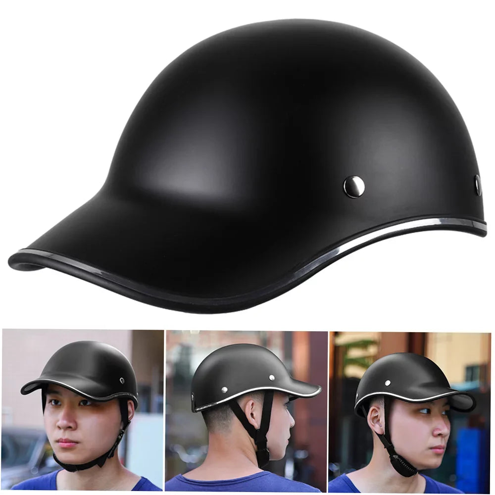 Motorcycle Bike Baseball Half for Men Women Adults