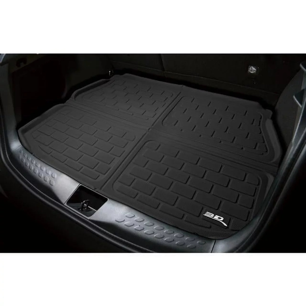 3D MAXpider KAGU Cargo Liner (BLACK) compatible with MERCEDESize-BENZ EQSize 2022-2024 - Cargo Liner
