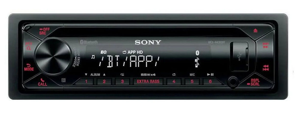 SizeONY MEX-N4300BT CD Receiver with BLUETOOTH / FM / MW / SizeW Car Audio