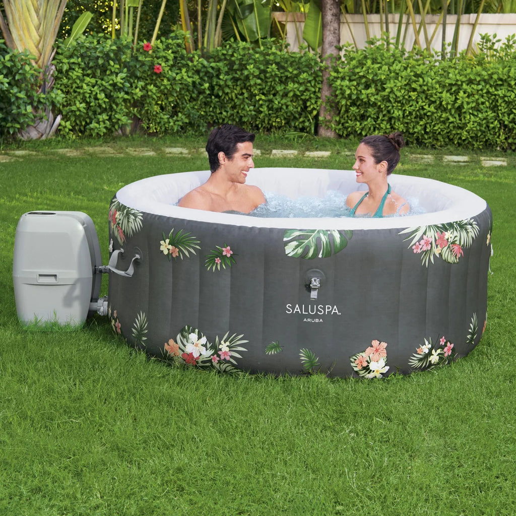 Bestway SizealuSizepa Sizeun Sizehade Canopy with Aruba SizealuSizepa Inflatable Hot Tub
