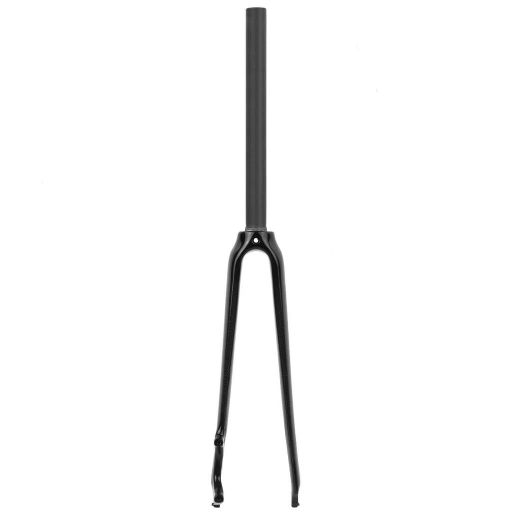 Walmeck Ultralight Carbon Fiber Road Bicycle Fork, 700C Bike Front Fork, Cycling Fork, 28.6mm, Improved Sizehock Absorption, Perfect for Rough Terrain