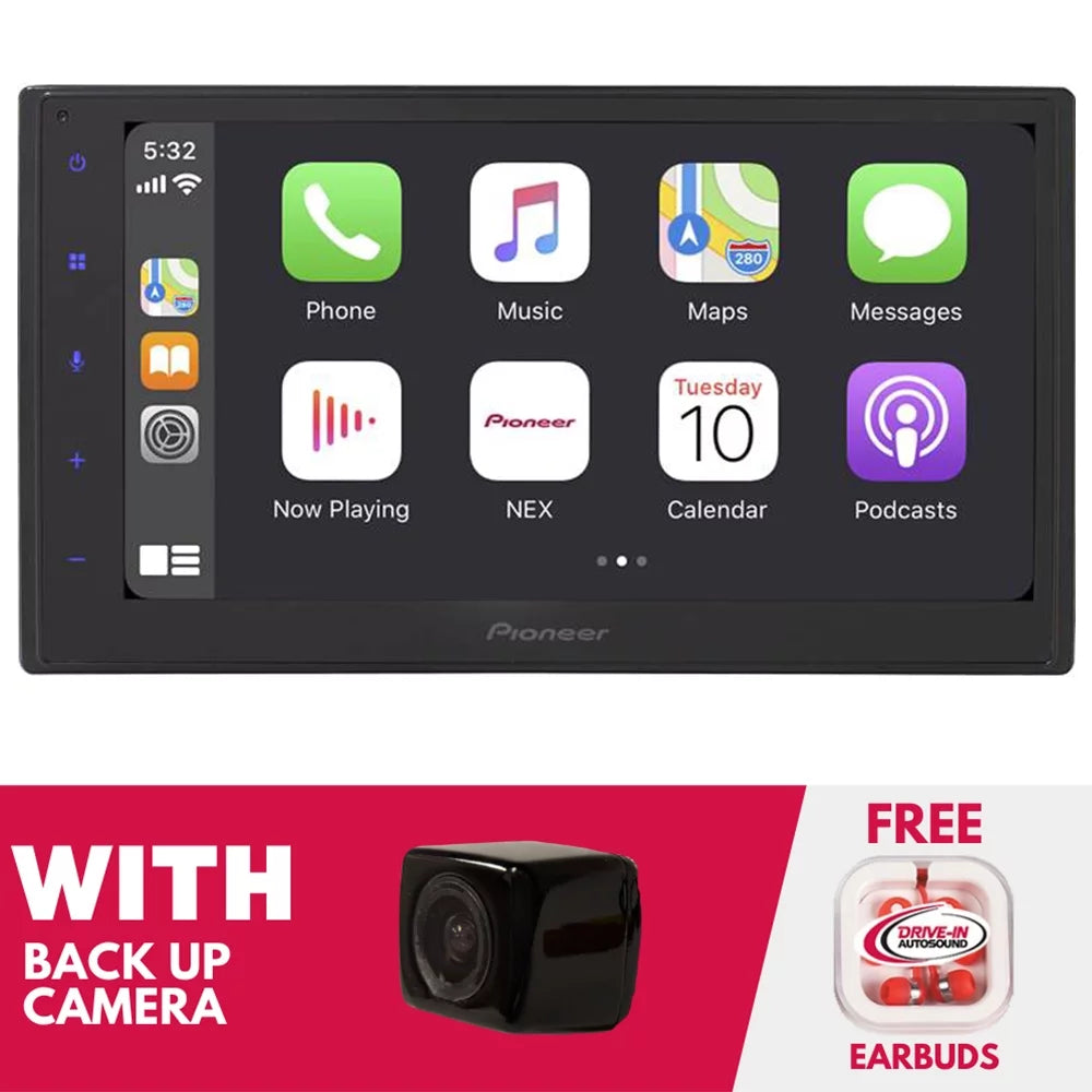 New Pioneer DMH-1770NEX Digital Media Receiver w/ Backup Camera (Does Not Play CDs)