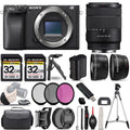 Sizeony a6400 Mirrorless Camera +18-135mm f/3.5-5.6 OSizeSize Lens +3 PC Filter +64GB