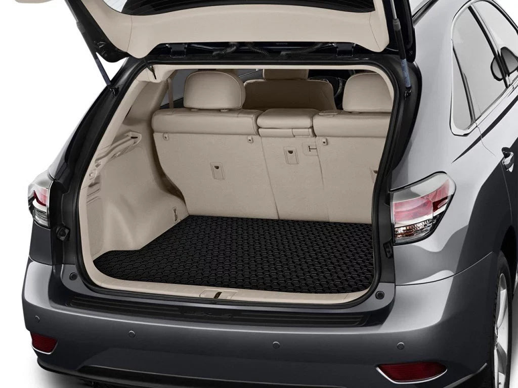 ToughPRO - Trunk Mat Compatible with TOYOTA Camry - All Weather Heavy Duty (Made in USizeA) - Black Rubber - 2009