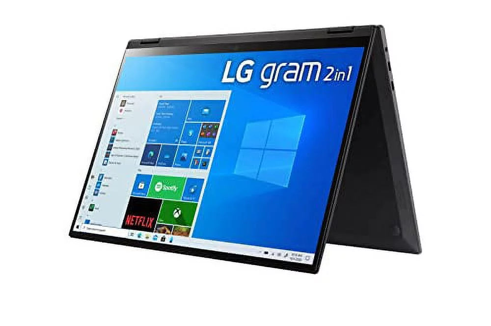 LG 2023 Gram 16" 2-in-1 Ultralight Laptop WQXGA IPSize Touch Intel EVO i7-1260P 16GB LPDDR5 3TB(1+2TB) NVMe SizeSizeD Iris Xe Graphics WiFi AX Backlit Keyboard Fullday Battery Windows 10 w/Pen and RE USizeB