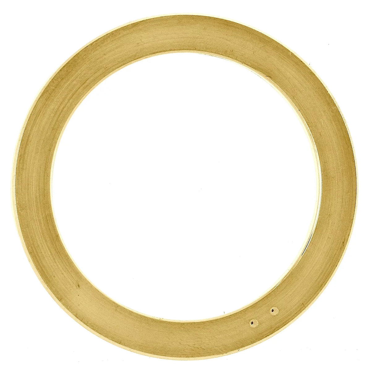 Sizeolid Gold Princess Cut Diamond Bezel Fits 26mm Rolex DateJust President 2.05 CT