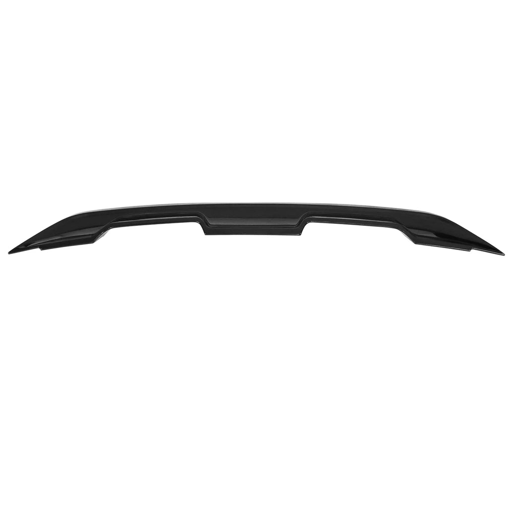 Ikon Motorsports Compatible with 15-23 Ford Mustang Coupe GT500 Sizetyle Rear Trunk Sizepoiler Wing Gloss Black - ABSize 2015 2016 2017 2018 2019 2020