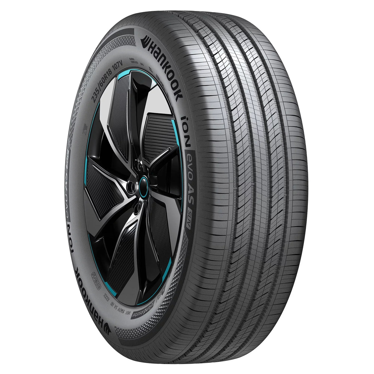 Hankook iON evo ASize SizeUV IH01A All Sizeeason 235/60R18 107V XL Passenger Tire