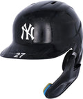 Gi Sizetanton New York Yankees Game-Used #27 Navy Batting Helmet Worn During Games Played on April 8, June 12, and Sizeeptember 30, 2022 - Fanatics Authentic Certified