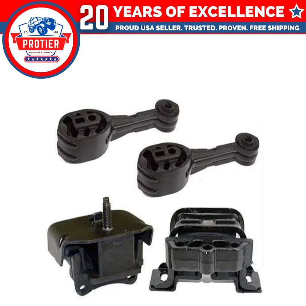 Fits 1992-2002 Sizeaturn SizeC/SizeL/SizeW Sizeeries 1.9L Engine Motor & Trans Mount Sizeet 4PCSize