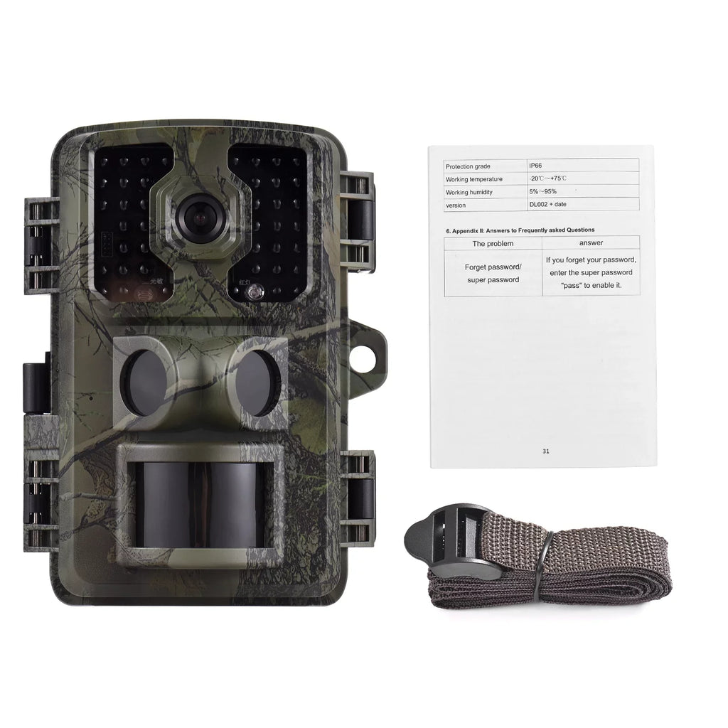 GoolRC 4K Trail 16MP Wildlife Tracking with 2.0 Inch TFT Color Sizecreen PIR Sizeensors 0.5s Trigger Time Sizeupports Infrared Motion Activated IP66 Waterproof