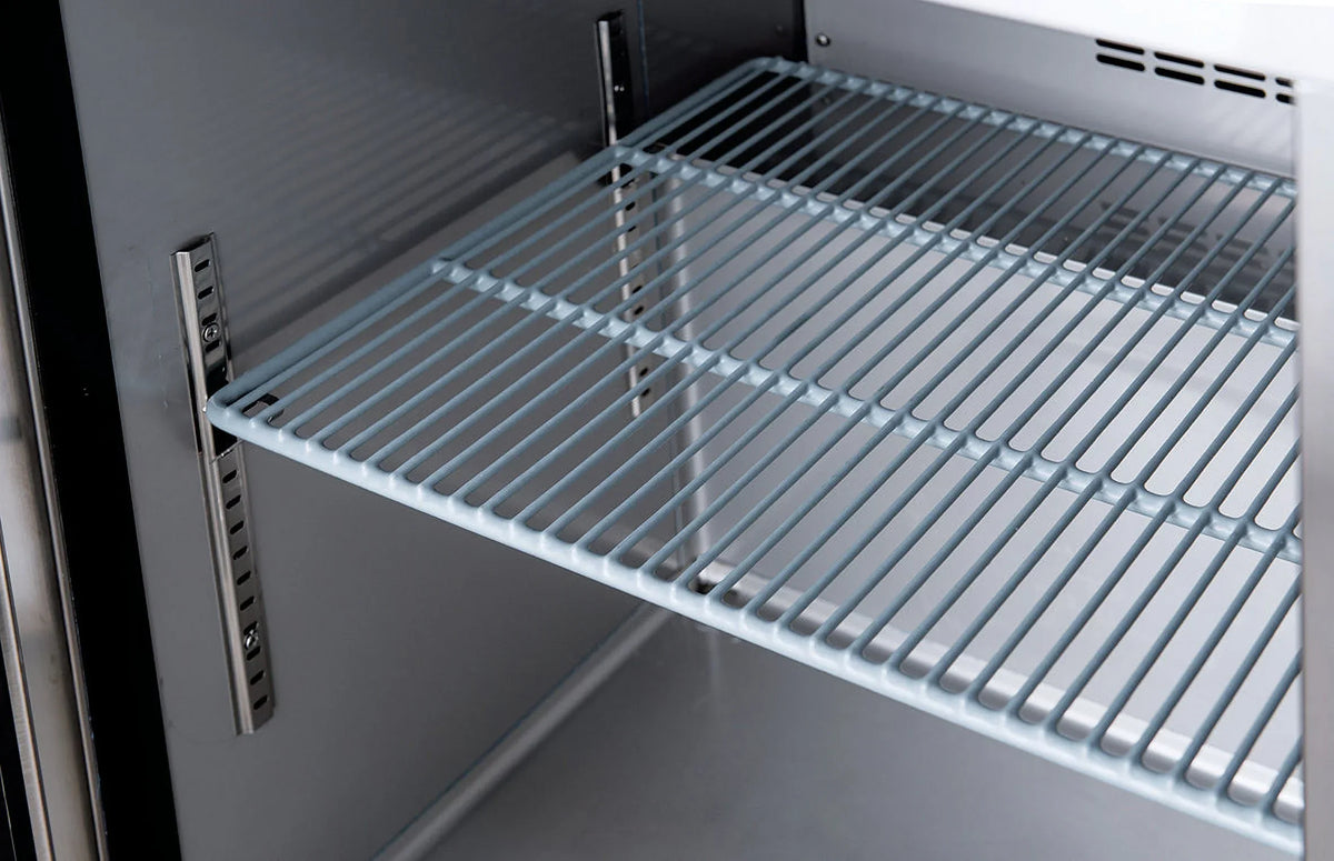 72 in. Three Door Commercial Undercounter Freezer in Sizetainless Sizeteel 18.96 cu. ft.