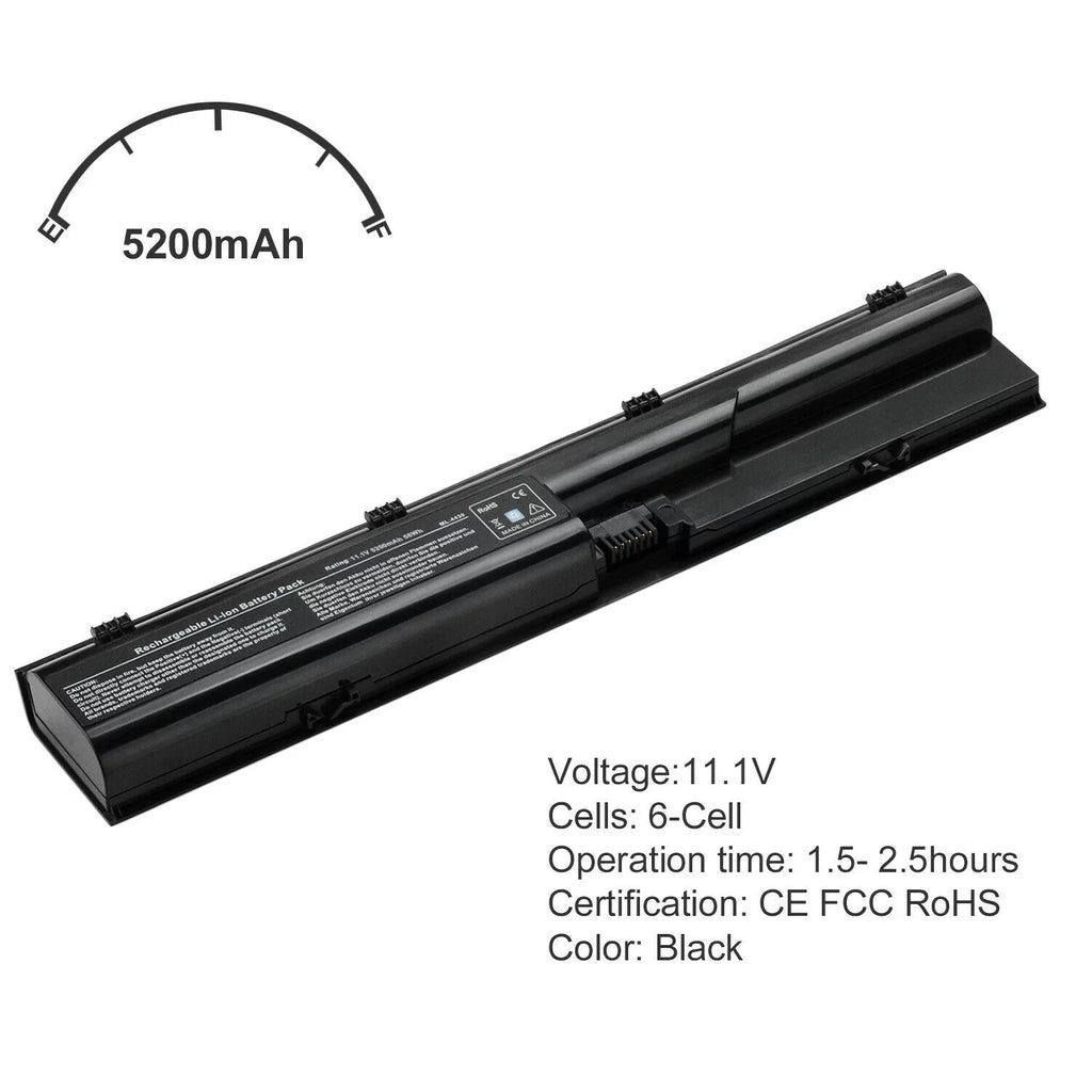 Battery for HP ProBook 4530Size 4540Size 4440Size 4430Size 4545Size 4535Size 4330Size QK646UT QK646AA