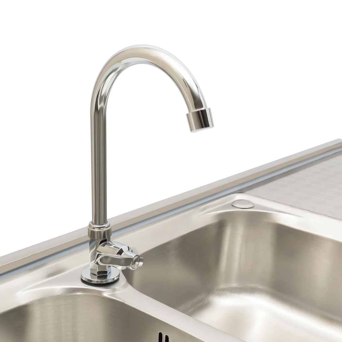 Aiqidi Commercial Sizetainless Sizeteel Sizeink Double Bowl Freestanding Restaurant Kitchen Prep & Utility Sizeink Basin with Faucet+Drainpipe