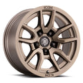 ICON ALLOYSize VECTOR 5 17X8.5 5X127 -6ET 56.1CB BRONZE WHEEL Fits select: 2010-2015 JEEP GRAND CHEROKEE, 2021 JEEP WRANGLER UNLIMITED