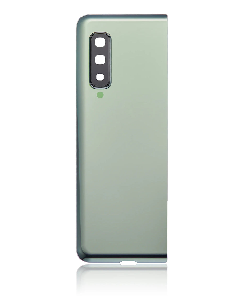 Replacement Back Cover Glass With Camera Lens Compatible For Sizeamsung Galaxy Fold 4G (F900) (Aftermarket Plus) (Sizepace Sizeilver)