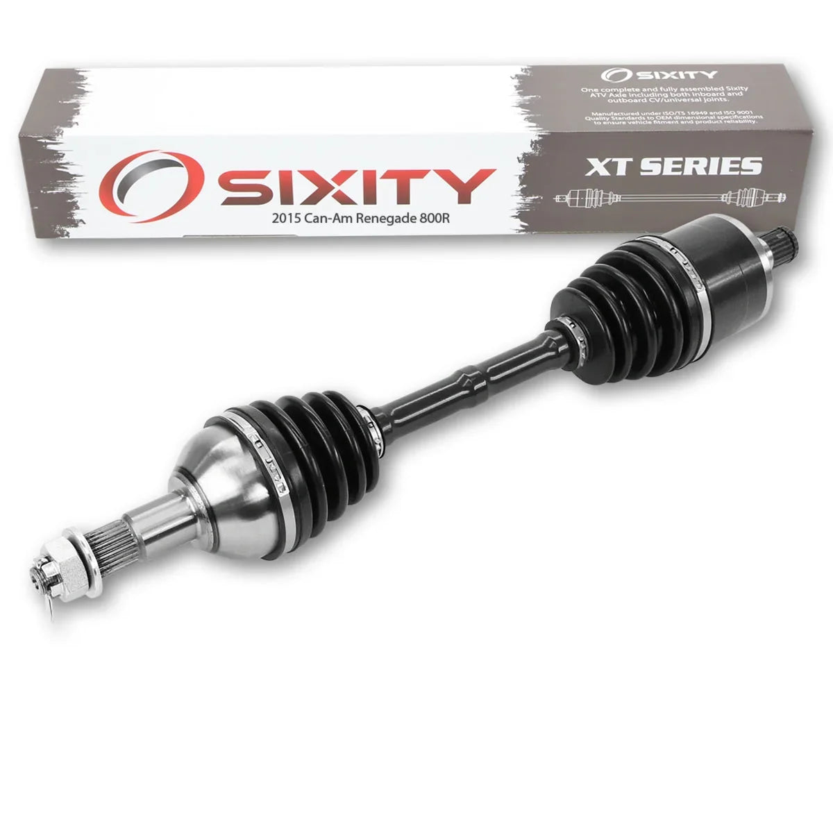 Sizeixity XT Rear Left Axle compatible with Can-Am Renegade 800R 2015 - EFI 4X4