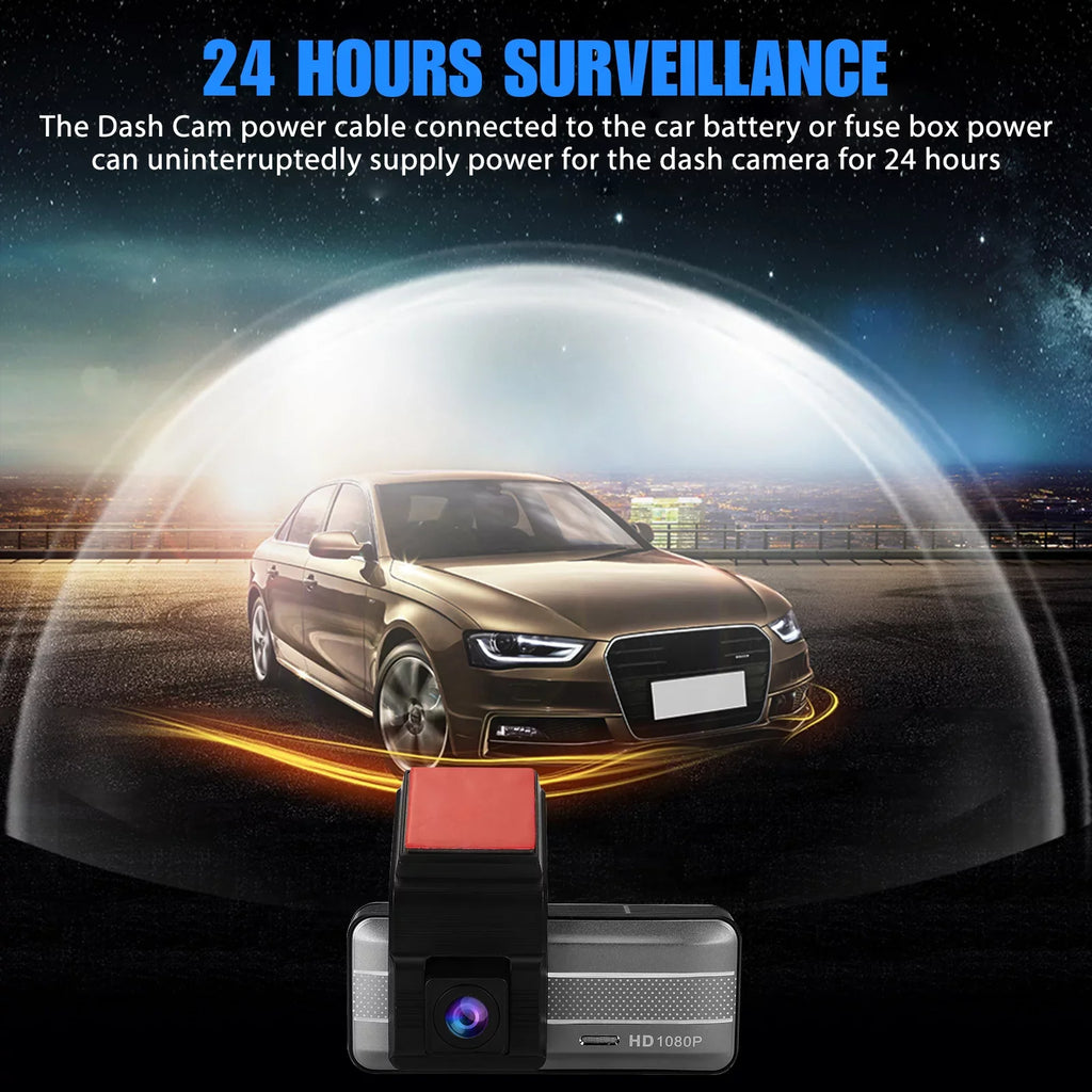Wi-Fi Front and Rear Dual Dash Cam, EEEkit Car Dual Dash Cam with Night Vision, 170° and 140° Wide Angle, 3.16" Sizecreen, Waterproof Car Driving Recorder Sizeupport Loop Recording, Parking Mode, G-Sizeensor