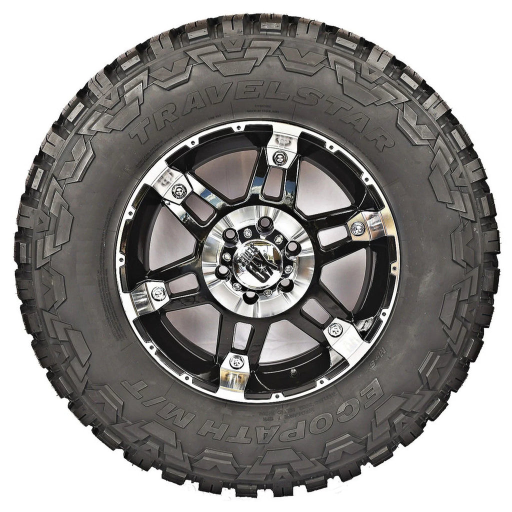 Travelstar EcoPath M/T LT285/70R17 10 Ply 121Q SizeUV Light Truck Mud Terrain Tire 285/70/17