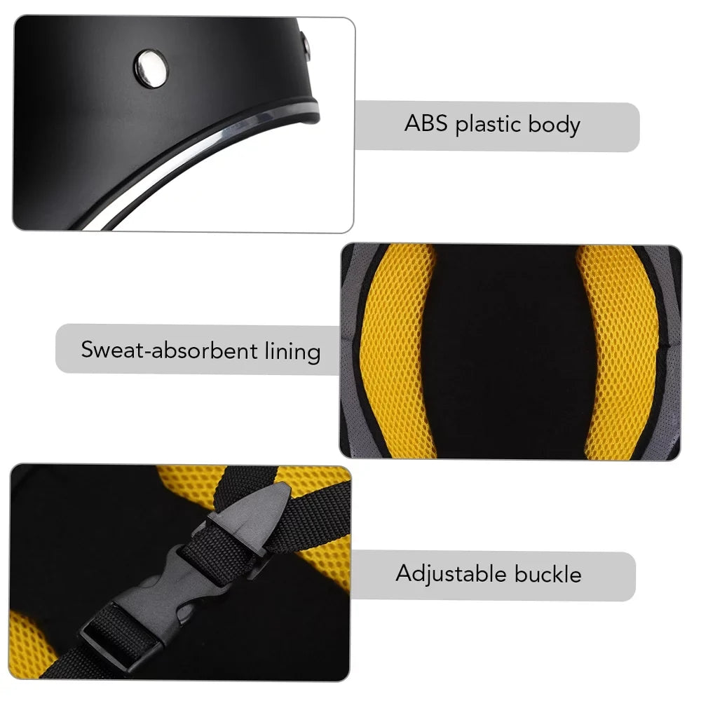 Motorcycle Bike Baseball Half for Men Women Adults