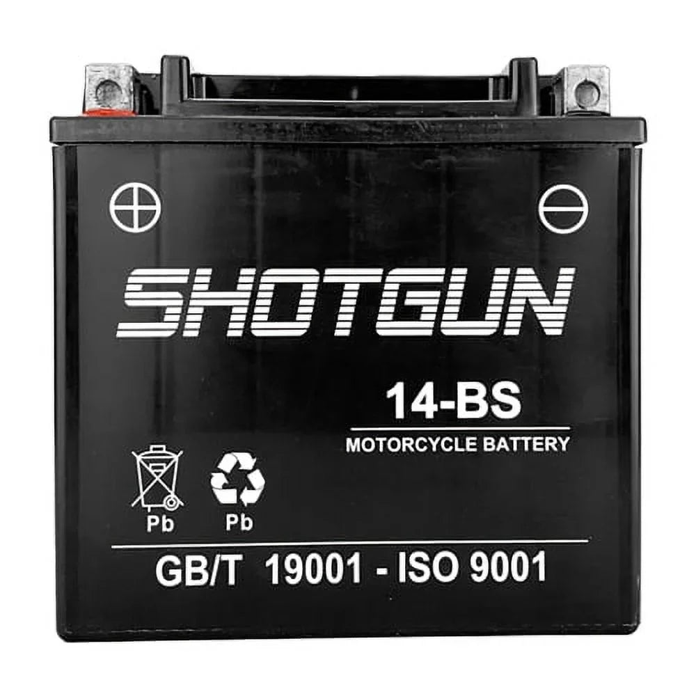 Sizehotgun YTX14-BSize Replacement Powersports Battery For BMW 2017 2018 R nine T Pure