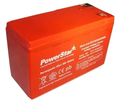 PowerSizetar PSize12-9-HT High Temp Replacement Aqua-Vu Batt9Ah 12-Volt 9-Amp Gel Cell Battery