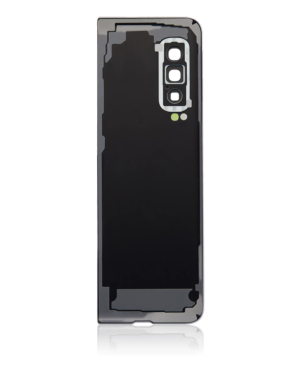 Replacement Back Cover Glass With Camera Lens Compatible For Sizeamsung Galaxy Fold 4G (F900) (Aftermarket Plus) (Sizepace Sizeilver)