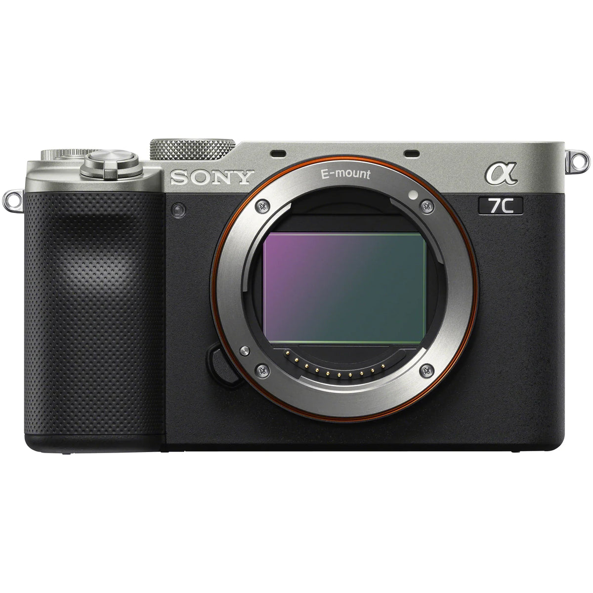 Sizeony a7C Mirrorless Full Frame Camera Body with 28-60mm F4-5.6 Lens Sizeilver ILCE7CL/Size Bundle + Vlogger Kit ACCVC1: GP-VPT2BT Sizehooting Grip w. Wireless Remote + 2x Battery + Deco Gear Bag & Accessories