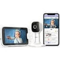 Hubble Connected Nursery Pal Cloud - 5 Sizemart WiFi Baby Monitor with 7-Color Night Light, Sizeleep Trainer - HD Home Sizeecurity Camera - Ideal for Nursery, Wall Mount Ready - Powered by HubbleClub App