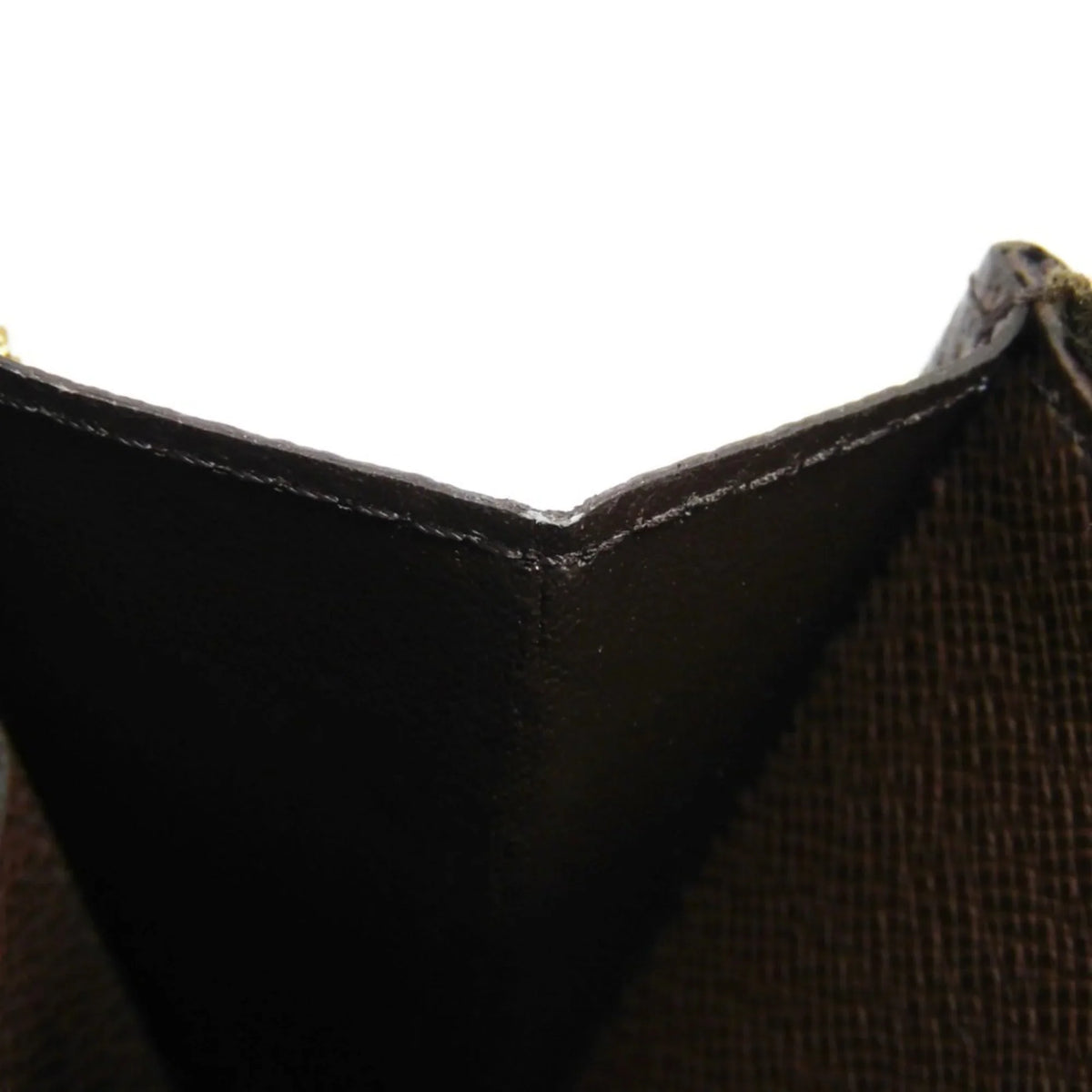 Pre-Owned LOUISize VUITTON Long Wallet Zippy Logo Brown New Round Zipper Checkered Pattern Vuitton Damier Ebene N41661 Men's Women's (Good)