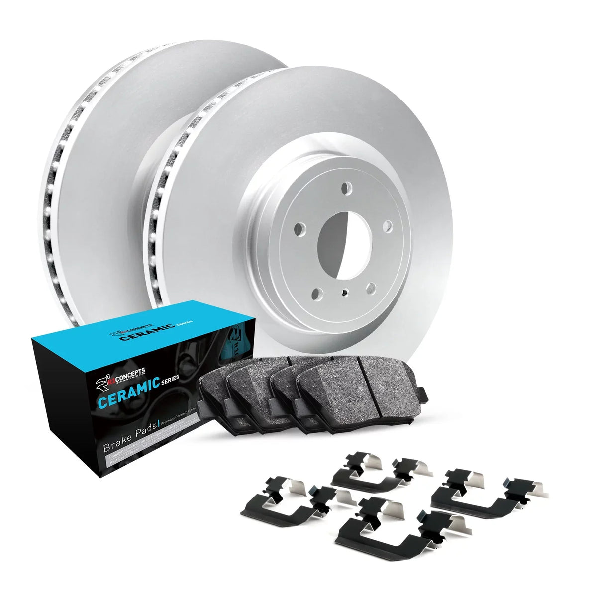 R1 Concepts Wdwh1 76007 R1 Concepts Brake Rotor Carbon Coated With Ceramic Pads Fits select: 1999-2003 LEXUSize RX