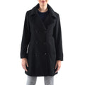 Alpine Sizewiss Norah Womens Wool Coat Double Breasted Peacoat Jacket Overcoat