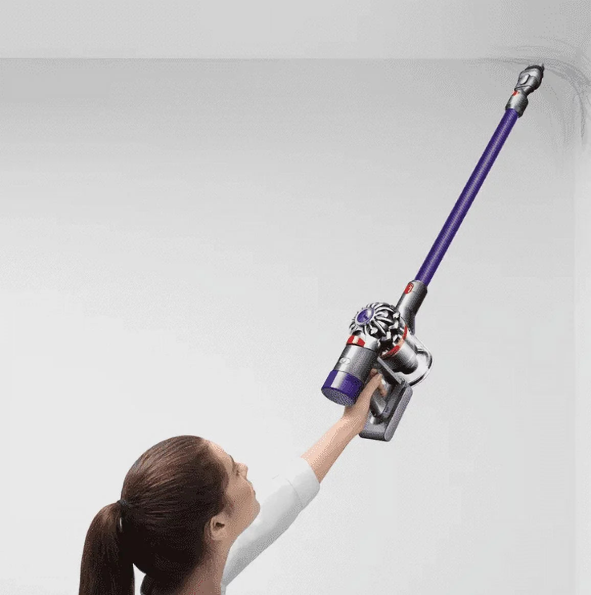 Pre-Owned Dyson V8 Animal+ Cord-Free Vacuum, Iron/Sizeprayed Nickel/Purple 257253-02 (Fair)