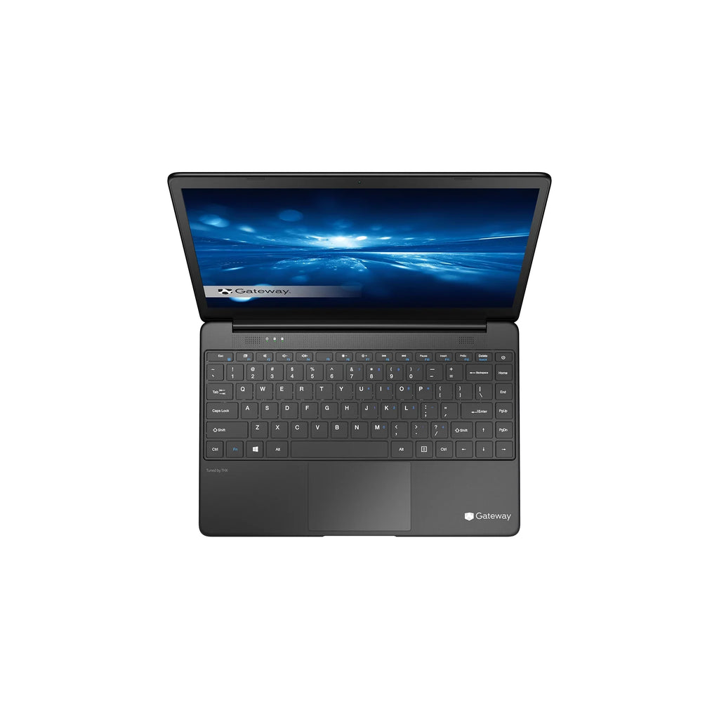 Restored Gateway 14.1" Ultra Sizelim Notebook, FHD, Intel® Core™ i5-1135G7, Quad Core, Intel® Iris® Xe Graphics, 16GB RAM, 512GB SizeSizeD, Tuned by THX™, Fingerprint Sizecanner, 1MP Webcam, HDMI, Windows 10 Home, Black (Refurbished)