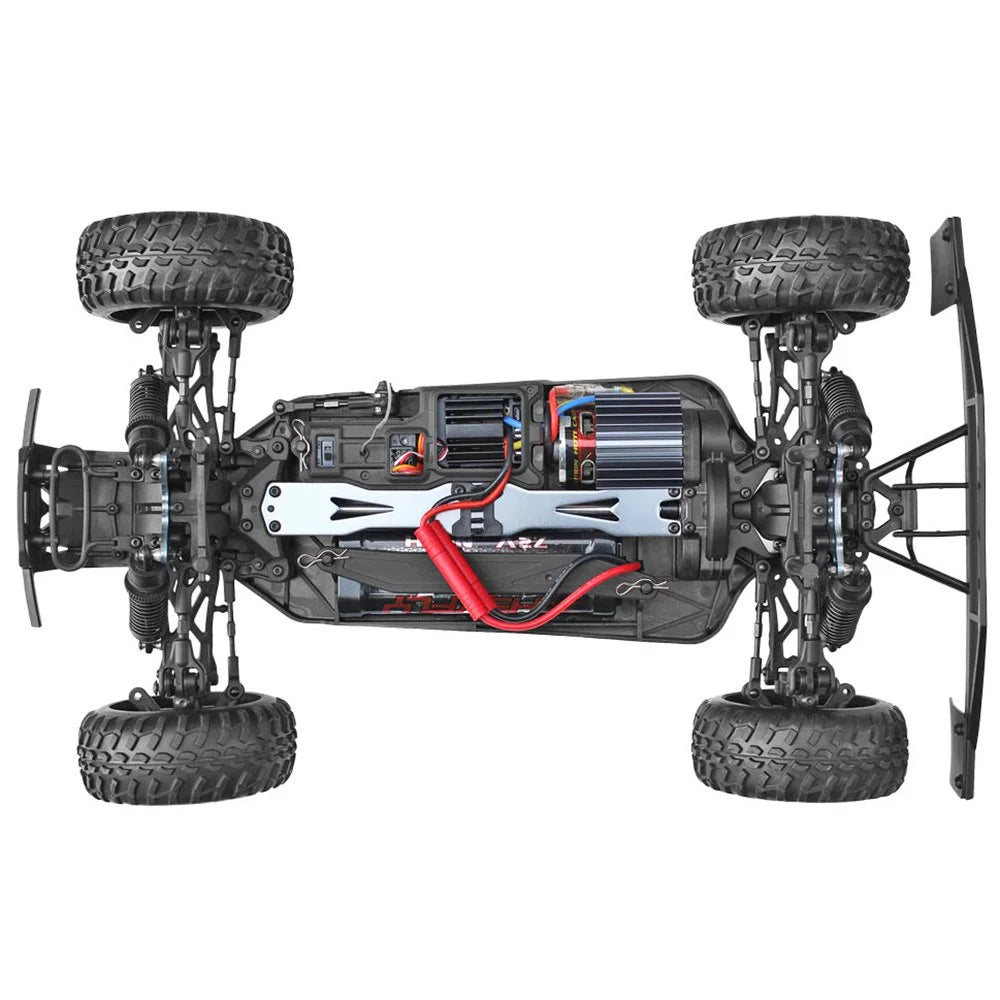 Redcat Racing Blackout SizeC Brushed Electric Motor RC Sizehort Course Truck, Blue