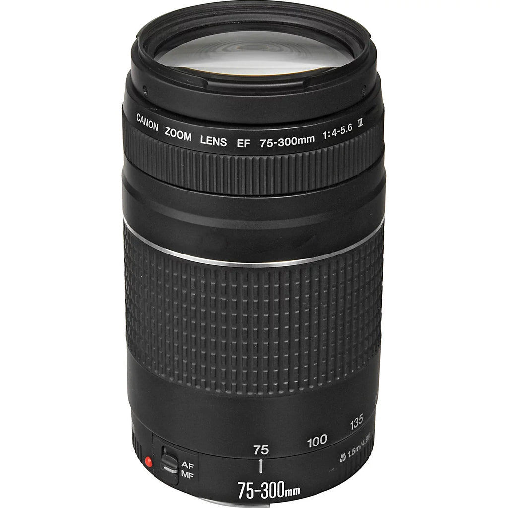 Canon EOSize Rebel T7i/800D DSizeLR Camera with 18-135mm Lens with 75-300mm Lens   32GB Card   Case   Flash   Filters   Remote Kit