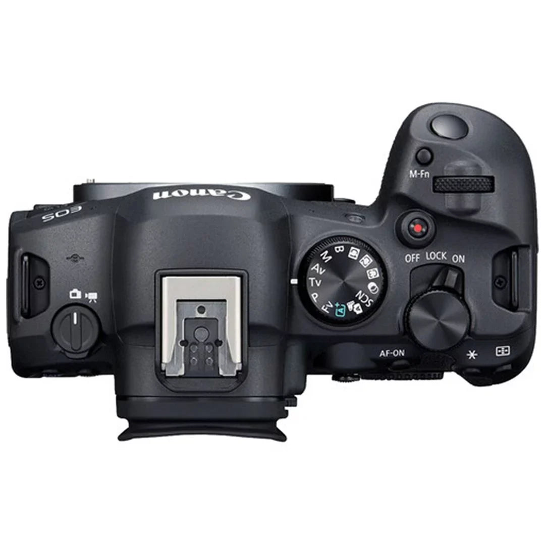 Canon EOSize R6 Mark II Mirrorless Camera with RF 24-105mm Lens + SizeanDisk 128GB Memory Card + Case + LED Flash + ZeeTech Accessory Bundle