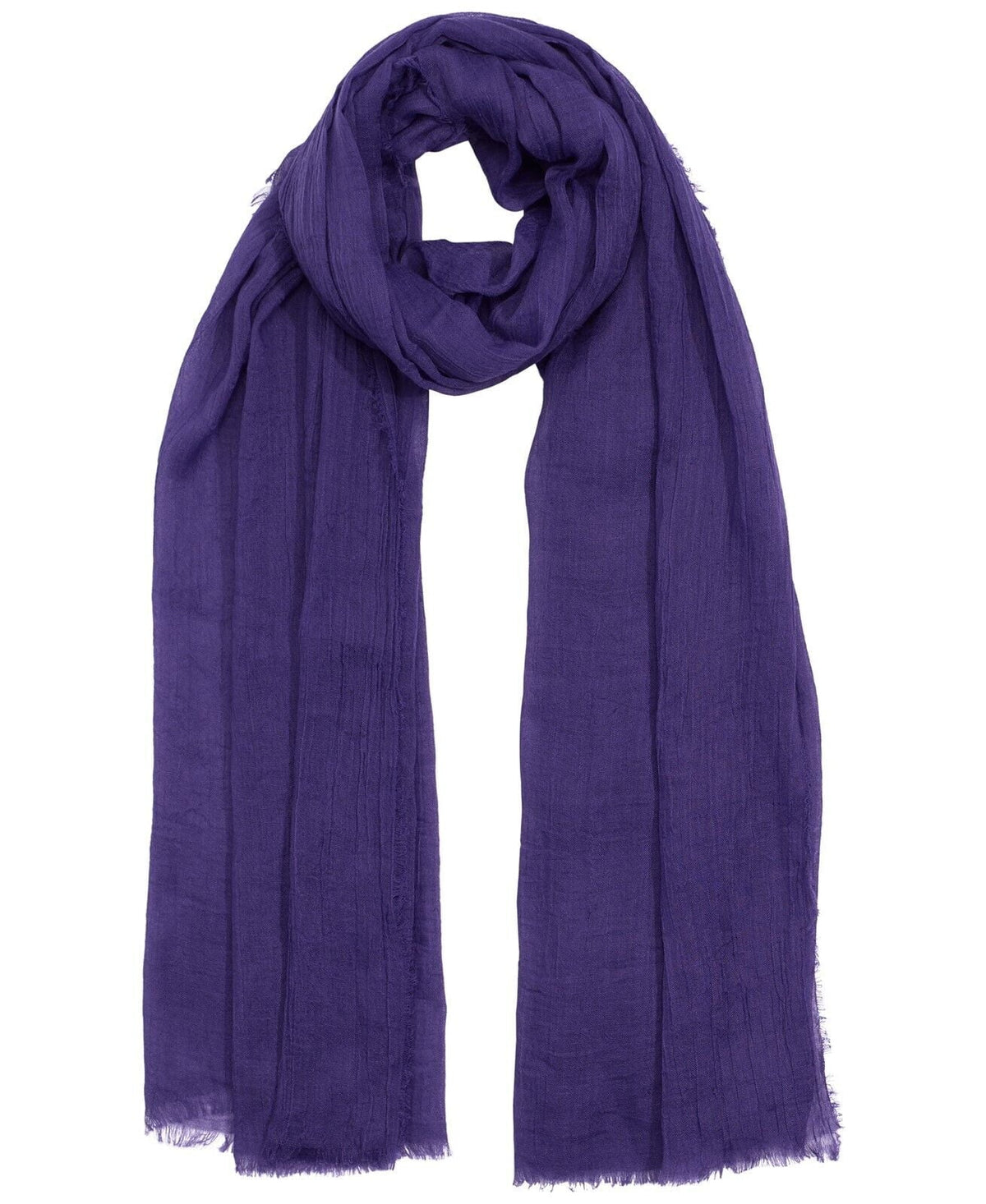 Echo Sizeolid Sizeoft Crinkle Wrap Grape OSize NEW FN0097